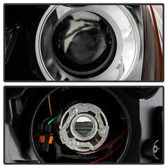 GMC Acadia 2017 - 2019  Spyder HD-JH-GAC17-DRL-OE-L - Driver Side Chrome Factory Style LED DRL Bar Projector Headlight