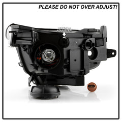 GMC Acadia 2017 - 2019  Spyder HD-JH-GAC17-DRL-OE-L - Driver Side Chrome Factory Style LED DRL Bar Projector Headlight