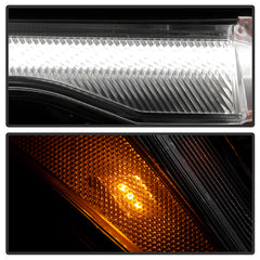 GMC Acadia 2017 - 2019  Spyder HD-JH-GAC17-DRL-OE-R - Passenger Side Chrome Factory Style LED DRL Bar Projector Headlight