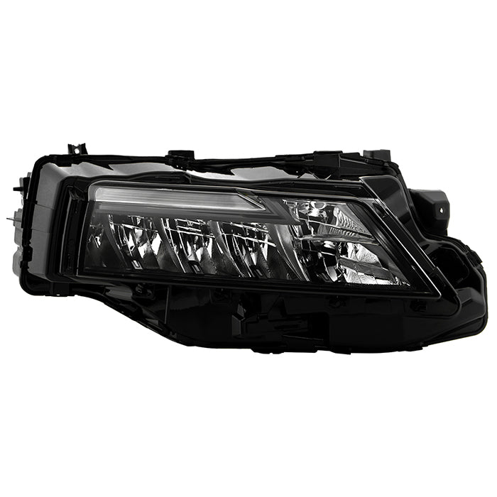Nissan Rogue 2021 - 2023  Spyder HD-JH-NROG21BM-OE-BK-R - Passenger Side Bottom Black Factory Style LED Headlight