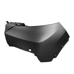FRONT DRIVER SIDE BUMPER COVER -  WITH PARK ASSIST SENSOR HOLE -  PRIME/PA