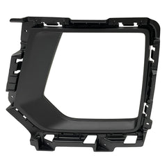DRIVER SIDE HEADLIGHT BEZEL -  BLACK TEXTURE -  MADE OF PLASTIC
