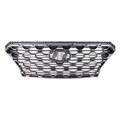 FRONT GRILLE -  FOR USE WITHOUT CAMERA -  GRAY/SATIN CHROME -  WILL NOT