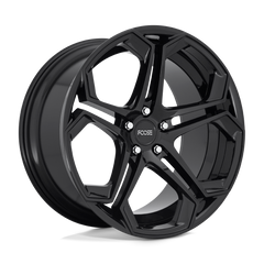 20X10.5 GLOSS BLACK 40MM Foose 1PC Wheel