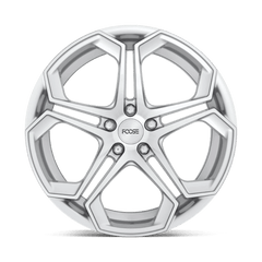 20X10.5 GLOSS SILVER MACHINED 40MM Foose 1PC Wheel