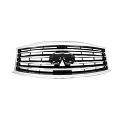 FRONT GRILLE -  FOR USE WITHOUT NAVIGATION CAMERA -  MADE OF PLASTIC