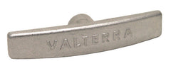 Valterra T1003-6MNVP Sewer Waste Valve Handle -  Bladex ™ -  Replacement For Valterra Handle Actuated Sewer Waste Valves -  Metal -  Silver -  With Retail Package