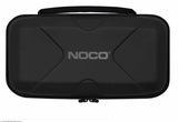 Noco GBC013 Battery Portable Jump Starter Storage Case; For Use With NOCO Genius UltraSafe GB20/ GB30/ GB40 Battery Portable Jump Starter; Water Resistant; 10.2 Inch Length x 5.7 Inch Width x 3.8 Height; Black; Ethylene Vinyl Acetate; Zipper Closure