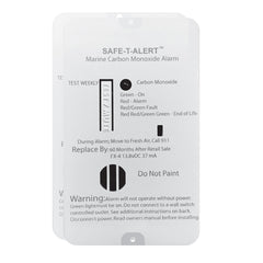 MTI Industry FX-4- MARINE-2_PACK Carbon Monoxide Detector; Safe-T-Alert ™; Surface Mount Detector; Alerts To Leak With Beeping; Without Digital Display; 13.8 Volt DC; White; 2-1/2 Inch Width x 3-1/2 Inch Height x 1-1/4 Inch Depth