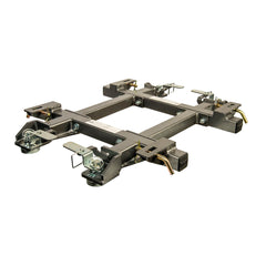 HUSKY TOWING - Fifth Wheel Trailer Hitch Rail Adapter; Use To Mount Standard Fifth Wheels To Under Bed Rail Kits; 16000 Pound Gross Weight Carrying Capacity; Use With Ford OEM Under-Bed Rail Kits; Compatible With 16K Standard Fifth Wheel Hitches - 33117