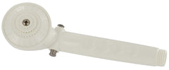 Phoenix Products PF276015 Shower Head -  Hand-Held -  For Interior/ Exterior Shower -  With Single Function Spray Setting -  White -  Plastic -  With Blister Package