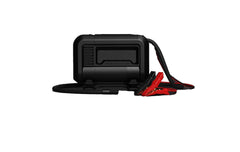 Noco AIR20 Tire Inflation Pump; AIR20; Portable Electric Pump; 0 To 40 Pounds Per Square Inch Range; Without Gauge; 3 Foot Braided Inflation Hose; Black; 4 To 122 Degree Fahrenheit Operating/ Storage Temperature; Metal; With 20 Foot Power Cord/ Battery Clamps/ Presta Valve Adapter/ Needle Adapter/ Inflatable Toy Adapter/ Clamps/ Microfiber Storage Bag