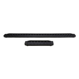 TrailFX RBV10B Running Board -  TFX Running Boards -  Powder Coated -  Black -  Steel -  Unlighted -  Frame Body Mount Bolts -  32 Inch Driver/ 96 Inch Passenger Lengths -  300 Pound Capacity