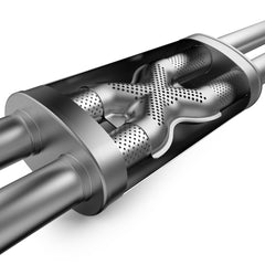 MAGNAFLOW - CB 03-06 HUM H2 SPLIT RR - 16673