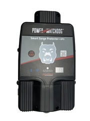 Hughes Auto PWD50EPOHW Surge Protector; Power Watchdog Gen II; Hardwired Installation; 50 Ampere Operating Current; With Emergency Power Off; Built-In Bluetooth And WiFi