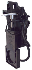 Valterra E1001NEVP Sewer Waste Valve -  E-Valve -  For RV Black And Gray Water System -  Electric -  12 Volt/ 1.7 Amp Motor -  Straight Valve -  1-1/2 Inch Waste Valve -  Without Fitting -  With Handle -  With 4 Inch Valve Harness/ 3 Inch Switch Harness/ Breaker Reset Switch/ Manual Override