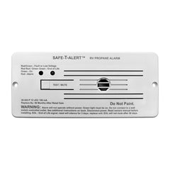 MTI Industry 30-442-P-WT Propane Leak Detector; Safe-T-Alert ™; Flush Mount; Alerts To Leak With Beeping; 6-3/8 Inch Length x 2-7/8 Inch Height x 1 Inch Width; With Auto Reset; 12 Volt DC Hardwire; White