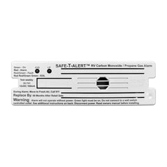 MTI Industry 35-741-WT Carbon Monoxide/ Propane Leak Detector; Safe-T-Alert ™; Detects Both LP And CO Gas; Alerts To Leak With Beeping; With LED Indicator; Surface Mounting; 12 Volt Hardwire; White