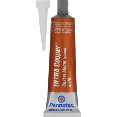Permatex 81878 Gasket Maker; Ultra Copper ®; Used As Gasket For Exhaust Systems; 3 Ounce Tube; Withstands -65 Degree Fahrenheit To 700 Degree Fahrenheit Temperature