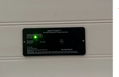 MTI Industry 35-742-BL Carbon Monoxide/ Propane Leak Detector; Safe-T-Alert ™; Detects Both LP And CO Gas; Alerts To Leak With Beeping; With LED Indicator; Flush Mount; 12 Volt Hardwire; Black