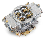 Holley Performance 0-82651SA Carburetor; 4 Barrel; 650 Cubic Feet Per Minute (CFM); Square Bore Flange; Mechanical Secondaries; Gasoline; Shiny; Aluminum