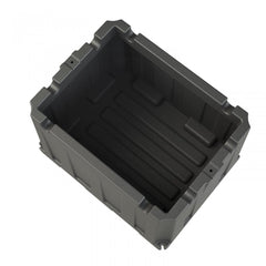 Noco HM426 Battery Box; Fits Dual 6 Volt Group Batteries; Black; Polyethylene Plastic; Full Flow Ventilation; With Captive Lid; Large Cable Entry Holes; Impact Resistant To -40 Degree Fahrenheit
