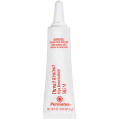 Permatex 59214 Thread Sealant; Use With Head Bolts Into Through Holes/ Oil PSI Sending Units/ Sensors/ Oil And Coolant Lines/ Fuel Fittings/ Rear Axle Fill Plug/ Brake And Power Steering Fittings; 6 Milliliter Tube
