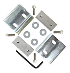 TrailFX 22440104 Tonneau Cover Rail Clamp -  TFX Soft Tri-Fold Tonneau Covers -  For Tri-Fold Covers -  Powder Coated -  Black -  Steel