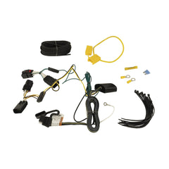 RUGGED RIDGE - Trailer Hitch Rear; Class II; Square Tube; 2 Inch Receiver; Bolt On; With Wiring Harness - 11580.57