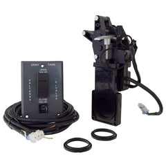 Valterra E1001NEVP Sewer Waste Valve -  E-Valve -  For RV Black And Gray Water System -  Electric -  12 Volt/ 1.7 Amp Motor -  Straight Valve -  1-1/2 Inch Waste Valve -  Without Fitting -  With Handle -  With 4 Inch Valve Harness/ 3 Inch Switch Harness/ Breaker Reset Switch/ Manual Override