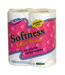 Valterra Q23630 Toilet Tissue -  Softness -  2 Ply -  4 Roll Pack