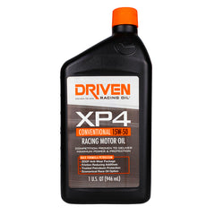 Driven Racing Oil/ Joe Gibbs 00506 - Oil -  XP4 Series -  SAE 15W-50 -  Conventional -  1 Quart Bottle -  Single