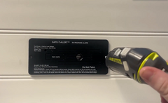 MTI Industry 30-442-P-BL Propane Leak Detector; Safe-T-Alert ™; Flush Mount; Alerts To Leak With Beeping; 6-3/8 Inch Length x 2-7/8 Inch Height x 1 Inch Width; With Auto Reset; 12 Volt DC Hardwire; Black