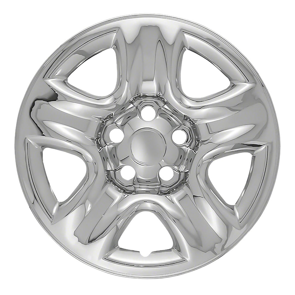 Coast2Coast: IWCIMP42X Wheel Skin -  IMPOSTOR ® -  16 Inch -  5 Dimpled Spokes -  Snap-On -  Plated -  Chrome -  ABS Plastic -  Set Of 4
