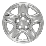 Coast2Coast: IWCIMP42X Wheel Skin -  IMPOSTOR ® -  16 Inch -  5 Dimpled Spokes -  Snap-On -  Plated -  Chrome -  ABS Plastic -  Set Of 4