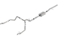 BORLA - 2019 SILV 1500 6.2 EXHAUST SYSTEM - 140775