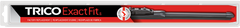 Trico Products Inc. 22-15B Windshield Wiper Blade -  ExactFit® -  OE Replacement -  22 Inch -  Black -  Beam Type