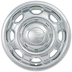 Coast2Coast: IWCIMP80X Wheel Skin -  IMPOSTOR ® -  17 Inch -  8 Spokes -  Snap-On -  Plated -  Chrome -  ABS Plastic -  Set Of 4