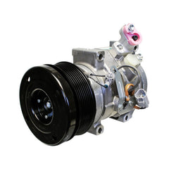 Denso 471-1016 - Air Conditioner Compressor; OE-Replacement; Uses R134A Refrigerant; With 120 Millimeter Diameter Clutch And OE-Specified Oil; Serpentine Belt Pulley