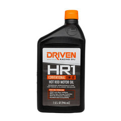 Driven Racing Oil/ Joe Gibbs 02106 - Oil -  HR1 Series -  SAE 15W-50 -  Conventional -  1 Quart Bottle -  Single -  High Performance
