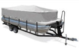 Taylor Made 70210 Boat Cover -  BoatGuard ® -  Used For Trailering -  Pontoon (Playpen) Boat -  Fits 18 To 20 Feet Length With A Beam Width Up To 102 Inch -  Water Repellent -  Gray -  Acrylic Polyester Fabric -  With Storage Bag -  With Tie-Downs -  For Marine Applications
