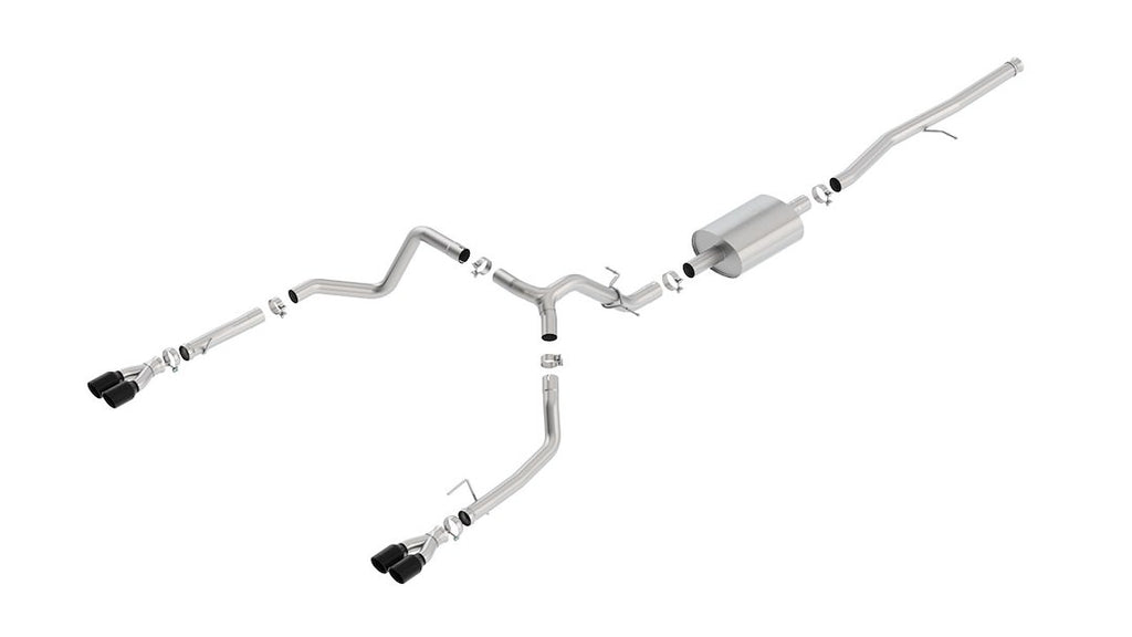 BORLA - SILV./ SIERRA 1500 2019 5.3L V8 AT - 140770BC