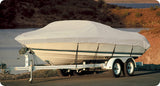 Taylor Made 70206 Boat Cover -  BoatGuard ® -  Used For Trailering -  V-Hull Runabout Boat -  Fits 19 To 21 Feet Length With A Beam Width Up To 102 Inch -  Water Repellent -  Gray -  Acrylic Polyester Fabric -  With Storage Bag -  With Tie-Downs -  For Marine Applications