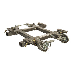 HUSKY TOWING - Fifth Wheel Trailer Hitch Rail Adapter; Use To Mount Standard Fifth Wheels To Under Bed Rail Kits; 16000 Pound Gross Weight Carrying Capacity; Use With Ford OEM Under-Bed Rail Kits; Compatible With 16K Standard Fifth Wheel Hitches - 33117