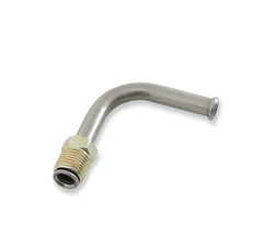 Holley Performance 26-44 Carburetor Fuel Inlet Fitting; Universal; 5/16 Inch Hose Size; 1/2 Inch-20 Thread Size; Gold Iridited; Single
