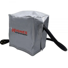 Hughes Auto 30ACOVER Voltage Booster Rain Cover; For Use With Hughes Autoformers RV2130/ RV2130-SP Model Voltage Booster; Gray; Protects From Water Damage/ Rust/ Dirt And Debris; Hook And Loop Closure; Single