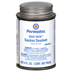 Permatex 80062 Gasket Sealer; High Tack ™; Brush-On; 4 Ounce Can; Single