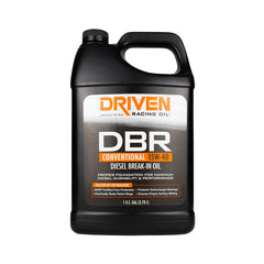 Driven Racing Oil/ Joe Gibbs 05308 - Break-In Oil -  DBR -  Designed For High-Performance and Turbocharged Diesel Engines -  Use Should Not Exceed 1,000 Miles -  SAE 15W-40 -  Conventional -  1 Gallon Jug -  Single