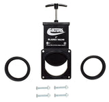 Valterra T1003VPM Sewer Waste Valve -  Bladex ™ -  Replacement Waste Valve Body For Bladex ™/ Bristol/ Anonda Valves -  Handle Actuated -  Waste Valve Body Only -  3 Inch Waste Valve -  Without Fittings -  With Metal Handle -  Without Cap -  Without Coupler -  With Seals/ Nuts and Bolts -  With Retail Package