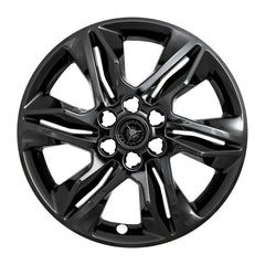 Coast2Coast: IWCIMP438BLK Wheel Skin -  IMPOSTOR ® -  18 Inch -  6 Split Spokes -  Snap-On/Center Retention -  Painted -  Gloss Black -  ABS Plastic -  Set Of 4